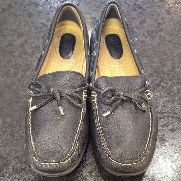 Sperry Black Non-Marking Shoes - Picture 1 of 5